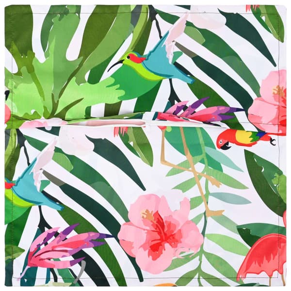 Kuddöverdrag 2 st HOUTEN Svart 80 x 80 cm Polyester