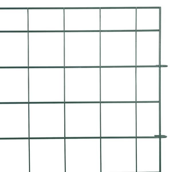 Dammskydd Set 5 pcs Grön 100 x 50 cm Stål