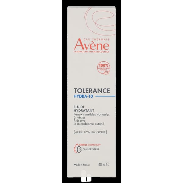 Avene Tolerance Hydra-10 Hydrating Fluid 40 ml