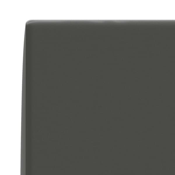 Ryggkudde SOEST 100% Polyester Antracit 120 x 20 x 40 cm