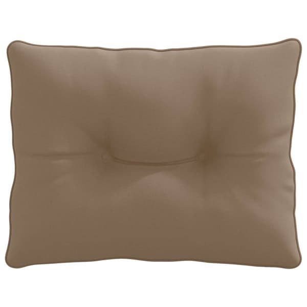 Ryggkudde PUTTEN 100% Polyester Taupe 50 x 40 x 10 cm