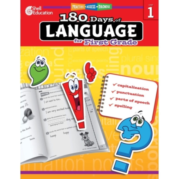 180 Days™: Language for First Grade (häftad, eng)
