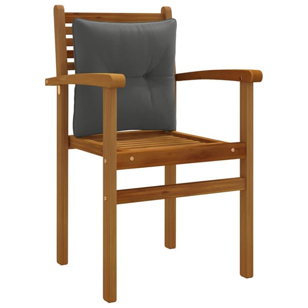 Ryggkudde PUTTEN 100% Polyester Antracit 40 x 40 x 10 cm