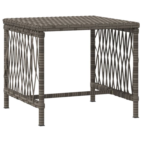 Solstol 3 pcs Grå och mörkgrå 55 x 200 x 92 cm konstrotting