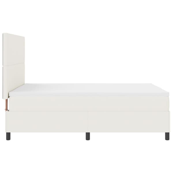 Bäddfjäder Grädde och vit 160 x 200 cm Kordread tyg