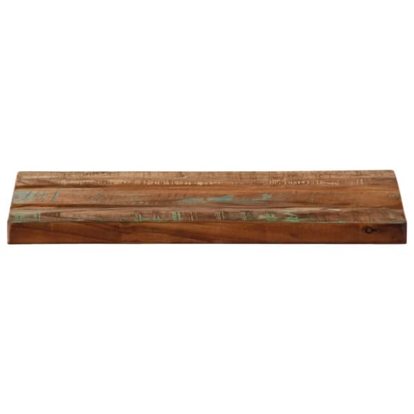 Bordsskiva 60x20x3,8 cm rektangulär massivt återvunnet trä