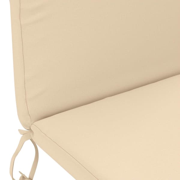 Solsängkudde GEMERT 100% Polyester Gräddvit 47 x 131 x 5 cm