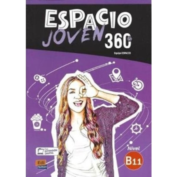Espacio Joven 360 : Nivel B1.1 : Student Book with free coded link to ELETeca (häftad, spa)