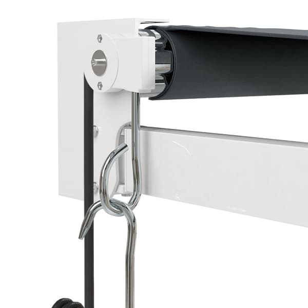 Automatisk infällbar markis antracit 4x3 m