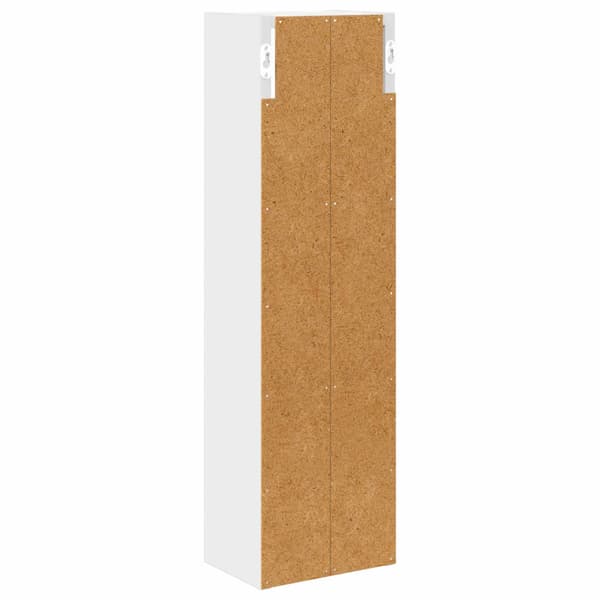 Badrumsväggskåp Vit 20 x 14 x 70 cm Konstruerat trä