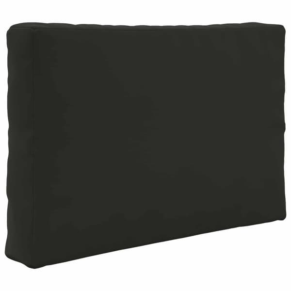 Utomhus Soffa Kudde 2 pcs Svart Polyester