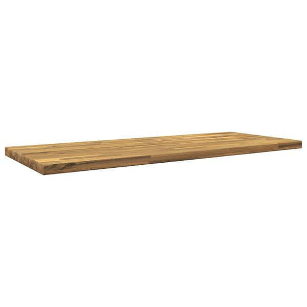 Rektangulärt Bordsskiva 90 x 50 x 3,5 cm Rektangulär Vit
