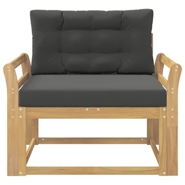 Utomhus Mellansoffa Polyester Vit
