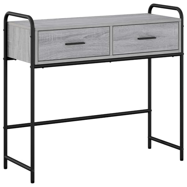 Konsolbord Grå Sonoma 90 x 33 x 80,5 cm Konstruerat trä