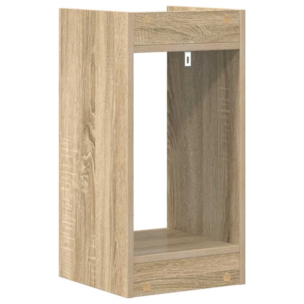 Växtställ 2 pcs Sonoma-ek 30 x 30 x 60 cm Konstruerat trä