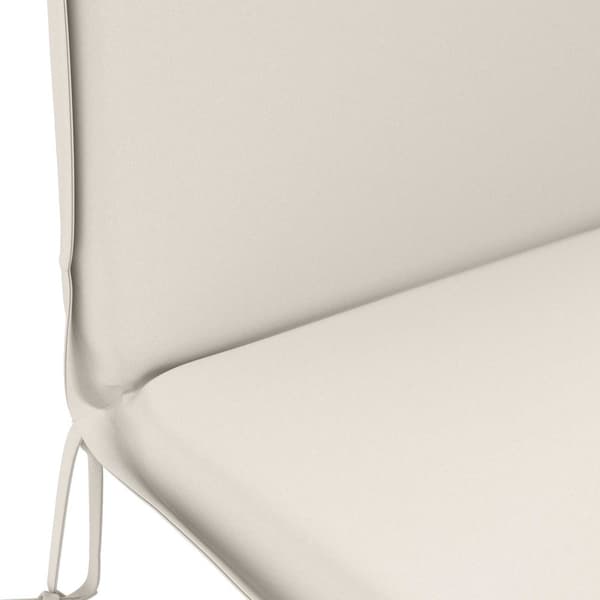Solsängkudde GEMERT 100% Polyester Vit 55 x 135 x 6 cm