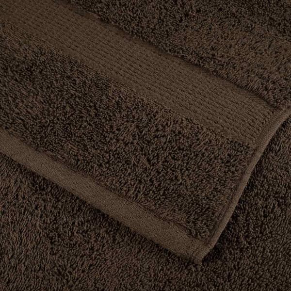 Premium handdukar 8 st SOLUND brun 600 gsm