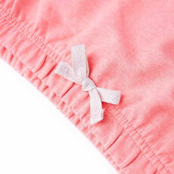 Barnhoodie stark rosa 128