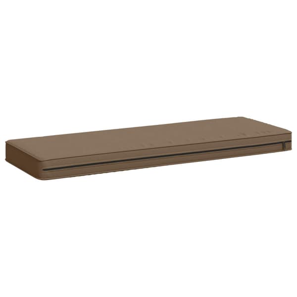 2-delade Bänk Kuddar VUGHT 2 st 100% Polyester Taupe