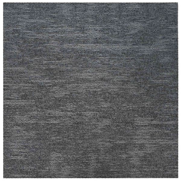 Mattan platta Himmel Grå 50 x 50 cm 4 pcs PP och Bitumen