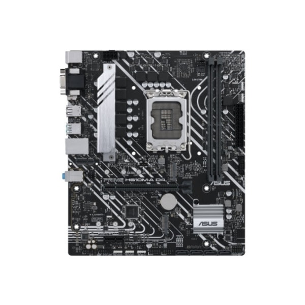 ASUS PRIME H610M-A D4-CSM - moderkort - micro ATX - LGA1700-uttag - H610