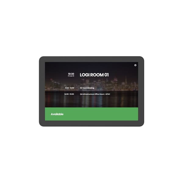 Logitech Tap Scheduler Purpose-Built Scheduling Panel for Meeting Rooms - enhet för videokonferens