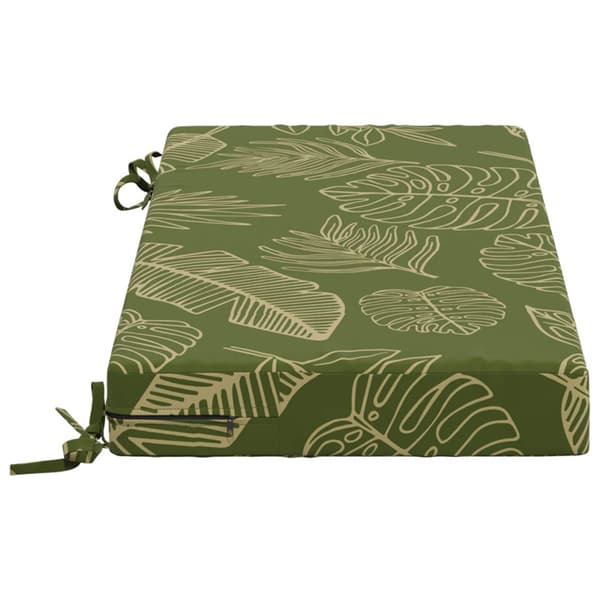2-delade Bänk Kuddar SOEST 2 st 100% Polyester Bladdesign