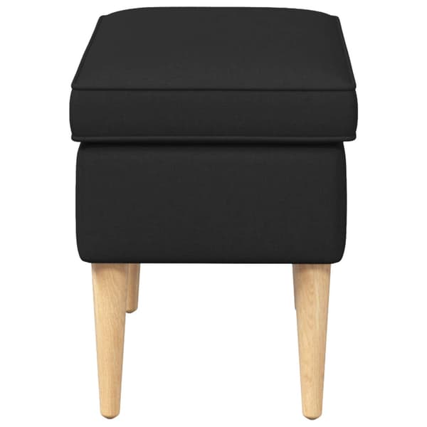 Fotpall Svart 55 x 35 x 41 cm Polyester