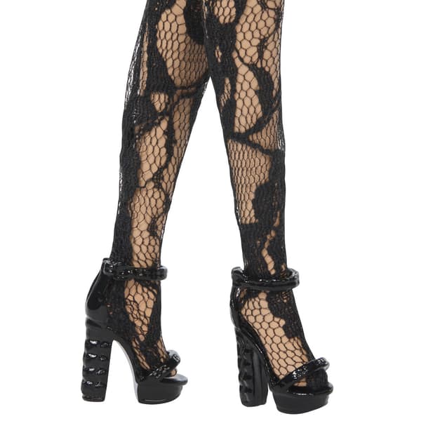 Barbie Deluxe Stil Rosa/Svarta Tights