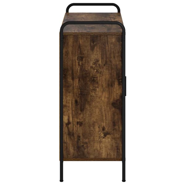 Sideboard Rökt ek 97 x 33 x 81 cm Konstruerat trä