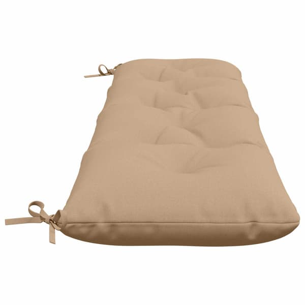 2-delade Bänk Kuddar VIANEN 100% Polyester Sand