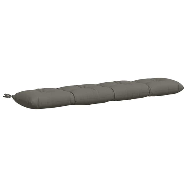 Bänk kudde VIANEN 100% Polyester Grå 150 x 30 x 12 cm