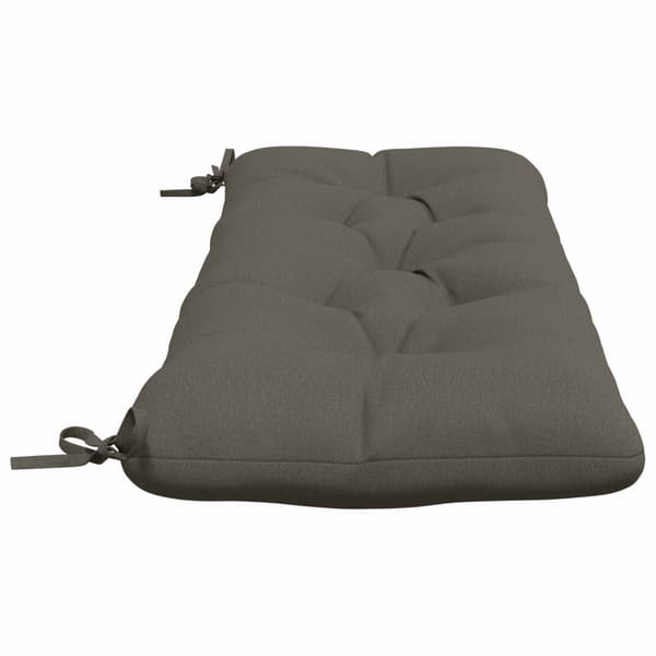 2-delade Bänk Kuddar VIANEN 100% Polyester Grå 100 x 40 x 12 cm