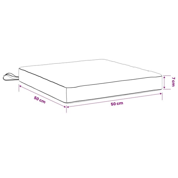 4-delade Sittdynor SOEST 4 st 100% Polyester Bladmönster