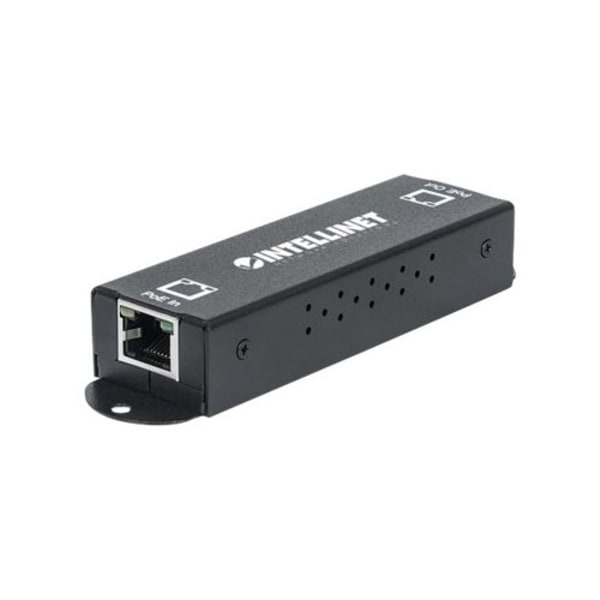 Intellinet Gigabit High-Power PoE+ Extender Repeater, IEEE 802.3at/af Power over Ethernet (PoE+/PoE), metal - repeater - 10Mb LAN, 100Mb LAN, 1GbE