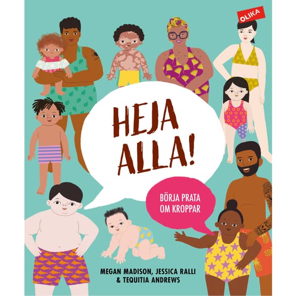 Heja alla! Börja prata om kroppar (inbunden)