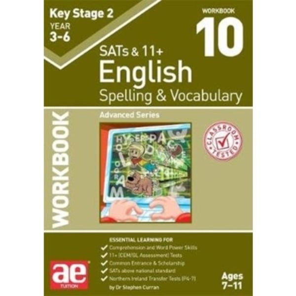 KS2 Spelling & Vocabulary Workbook 10 (häftad, eng)
