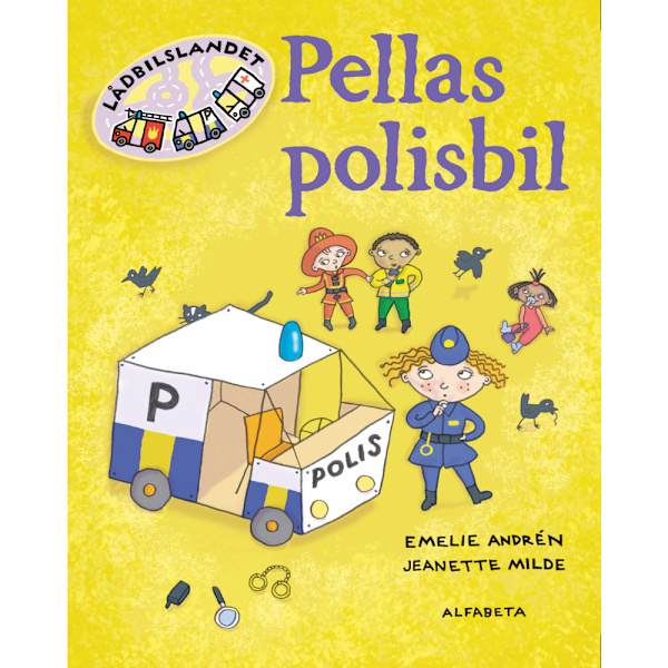 Pellas polisbil (inbunden)
