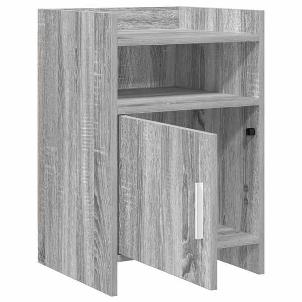 Sängbord 2 pcs Grå Sonoma 40 x 36 x 60 cm Konstruerat trä