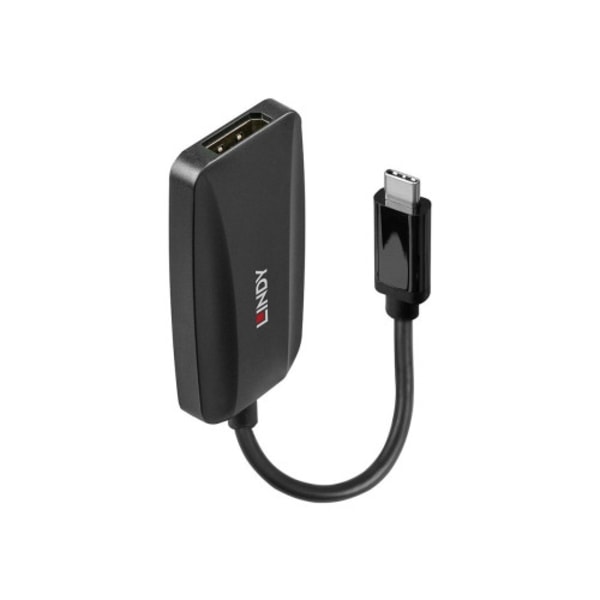 Lindy - videokort - 24 pin USB-C till DisplayPort - 13 cm