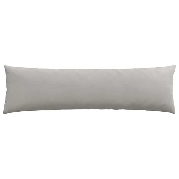 Sofakuddar 2 pcs Ljusgrå 145 x 40 cm tyg