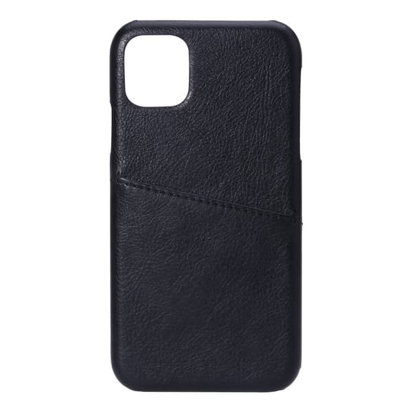 Mobilskal Svart med Kortfack iPhone 11