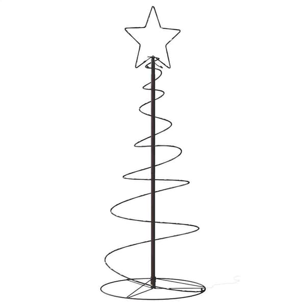 LED julgran 80 LEDs varmvit 120 cm
