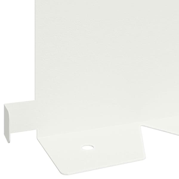 Kant för gräsmatta 20 pcs 102 x 15 x 4 cm Stål Vit