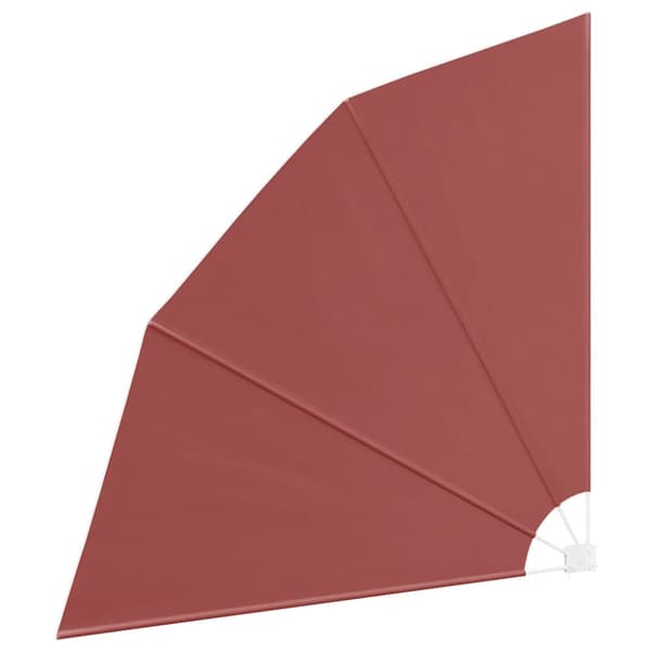 Sidomarkis för balkong terrakotta 210x210 cm