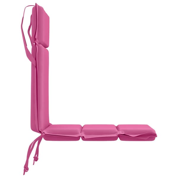 4-delade Höga Ryggstolsdynor GEMERT 4 st 100% Polyester Rosa