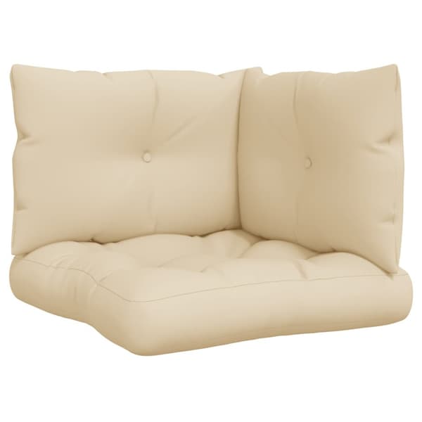 Palldynor 3 st beige tyg