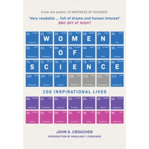 Women of Science (inbunden, eng)