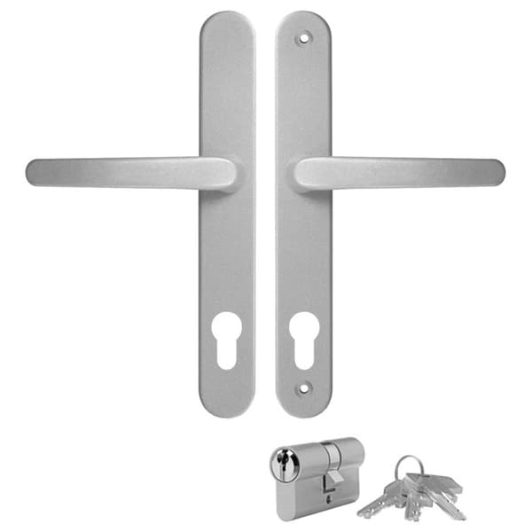 Framdörr Antracit 88 x 200 cm PVC