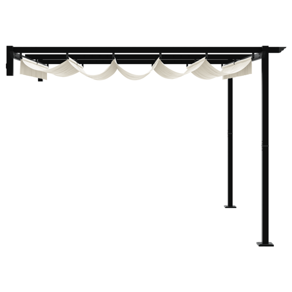 Paviljong Kräm 300 x 300 x 200 cm Polyester